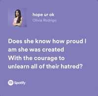 hope ur ok - sour by olivia rodrigo — spotify lyrics