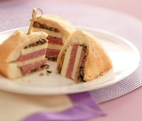 Easy Mini Muffuletta Recipe for Mardi Gras - Foodista.com