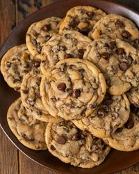 Bakery Style Chocolate Chip Cookies | Tastes of Lizzy T