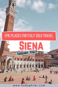 Siena, like other Tuscan hill towns, was first settled in the time of the Etruscans when it was inhabited by a tribe called the Saina. #italy #travel #travelTips #packing #traveling #traveltheworld #travelguide #trip #worldtraveler #adventurestravel #travelideas #travelplaces #wheretotravel #familytravel #travelto #lovetotravel #thetraveler #traveltipsandtricks