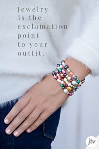 Freshen up your look with the latest trends in bracelets and other jewelry at JTV