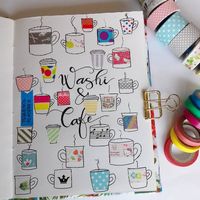 Are you a washi tape collector?? Me too! Here are 20 different creative washi tape swatch layouts for you to use in your bullet journal!