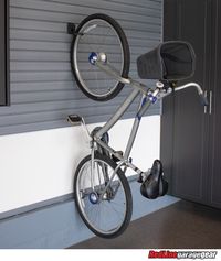 With the 5" Bike Hook slatwall accessory you can hang bikes vertically on your slatwall panels. It's perfect for easily & affordably organizing your bikes!