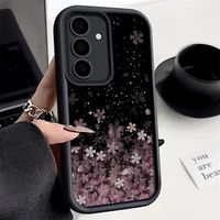 Sakura Case For Samsung Galaxy S24 S23 Ultra S22 S21 S20 FE A14 A15 A34 A35 A52 A53 A54 A55 5G Shockproof Bumper Soft Cover