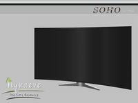 Soho Living Room - TV  Found in TSR Category 'Sims 4 TV's'