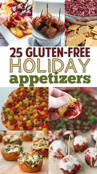 Now is the time to start planning for your holiday parties with holiday gluten-free healthy appetizers for Thanksgiving, Christmas and New Years!