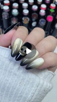 Yokefellowofficial on Instagram: "Simple ghost nail art👻
Click the link in the bio to shop
#YOKEFELLOW #yokefellownail #yokefellowbeauty #nails #nailsart #nailtutorial #naildesign #manicure #nailtech #nailsartvideos #nailsalon
@yokefellowbeauty_official"