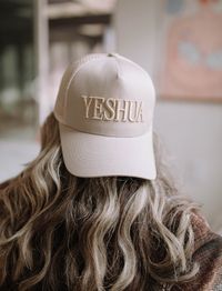 Puff Embroidered 5 Panel "YESHUA" Hat 100% Cotton Adjustable snapback Inspire with Style: The "Yeshua" hat is a stylish and versatile cap that is more than just an accessory; it's a statement of faith and a reminder of the power in the names of God: Yeshua (to save, deliver). Features: High-Quality Material: Made from premium cotton, ensuring comfort and durability. This hat is perfect for all-day wear, whether you're out and about or relaxing at home. Adjustable Fit: Equipped with an adjustable