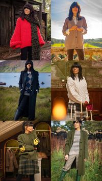 Have you been watching BBC The Traitors? Claudia Winkleman has got our knitting needles inspired by her stylish knitwear worn on the show. Read our blog post for some fabulous lookalike hand knits.