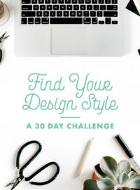 On the Creative Market Blog - Find Your Design Style: A 30-Day Creativity Challenge