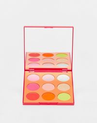 Face + Body by Morphe The palette of dreams Contains nine shades Bright-toned hues Shimmer and matte finishes Creamy texture Comes with a compact mirror This product is non-returnable for hygiene reasons