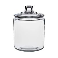 Anchor Hocking Heritage Hill Glass Jar with Lid, 1 Gallon - Walmart.com