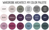 Wardrobe Architect - My Color Palette