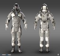 ArtStation - SPACEX Mars EVA suit, Nemanja Stankovic