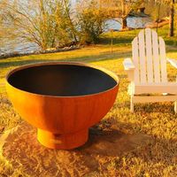 Crater Gas Fire Pit | Woodland Direct