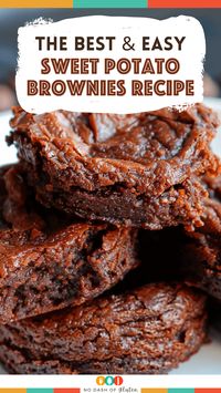 Indulge in these Easy Sweet Potato Brownies! Made with wholesome ingredients like sweet potatoes, peanut butter, and cocoa, they’re a deliciously fudgy treat you can feel good about. Perfect for satisfying your sweet tooth without the guilt. Quick to make and irresistibly tasty, these brownies are a must-try for any dessert lover. Pin this recipe now and enjoy a healthier twist on a classic favorite!