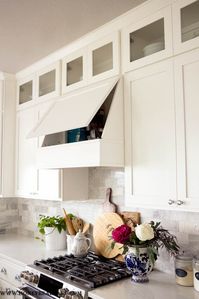 DIY Range Hood Reveal - Honeybear Lane