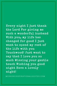 Good Night Messages For Husband