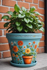 Get ready to transform your flower pots into vibrant works of art! Explore our collection of 20 DIY Decorative Flower Pot Painting Ideas. From playful patterns to elegant designs, you'll find inspiration for every taste and style. Grab your brushes and paint, and let your creativity blossom!