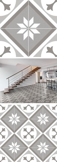 The MATLOCK GREY CERAMIC TILES create a sophisticated look and are perfect for multiple rooms in the home.