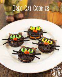 Oreo Cat Cookies