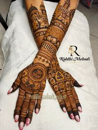 Bridal mehndi designs