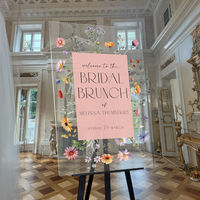 ❤️ BRIDAL SHOWER WELCOME SIGN Welcome the ladies to your special pre-wedding event with this bridal shower sign. An exquisite feminine touch for the very unforgettable day that everyone will remember for a lifetime. To greet your guests, display it on an easel, in a photo frame, or on a wall. 🇺🇸 MADE IN U.S.A