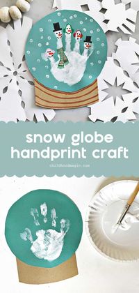 Snow Globe Craft - Childhood Magic