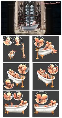 Poses for a couple of sims - sims 4 poses. [EARLY ACCESS UNTIL MARCH 27th, 2024] #sims4 #ts4 #sims4poses #posessims4 #thesims #sims #coupleposes #poses #conversationposes #spicyposes #bathtubposes #bathposes