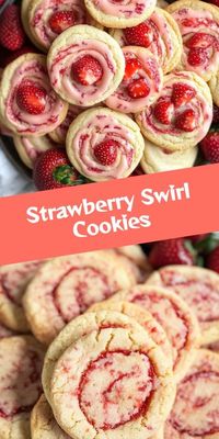 Strawberry Swirl Sugar Cookies Recipe | Perfect Chewy Treats Indulge in the sweet strawberry essence of these vibrant swirl sugar cookies. With a fresh strawberry flavor and delightful chewiness, they're a perfect treat for any occasion. Easy to bake and delicious to eat!