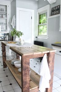 kitchen island #kitchen #kitchenisland #farmhousekitchen