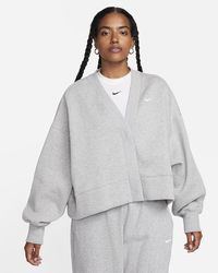 Nike Sportswear Phoenix Fleece Women's Over-Oversized Cardigan. Nike.com