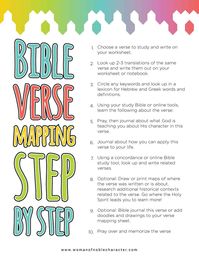 Introduction To Verse Mapping: Exploring The Bible In A Meaningful Way