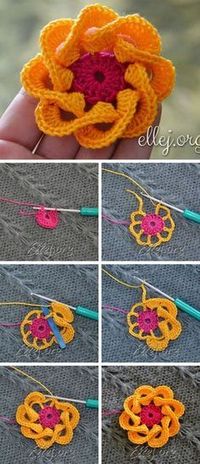 New Photos Crochet Flowers easy Strategies This is an amazing crochet flower pattern8! I love these flowers because they can give a warm and f #Crochet #easy #Flowers #Photos #Strategies