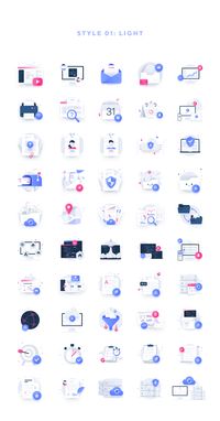 Essential Web Icons Volume 2 — Illustrations on UI8