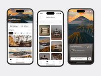 Wanderlush - Travel Mobile App by Andika Fitra for Korsa on Dribbble