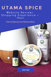 Check out #utamaspice website review, my shopping experience with the site and haul on #naturalbeautyandmakeupblog #websitereview #skincare #naturalskincare #aromatherapy #baliskincarebrand