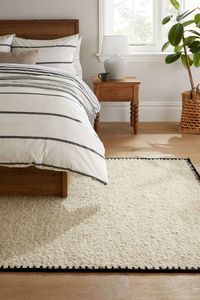 Buy Natural Elba Bouclé Stitched Rug from the Next UK online shop