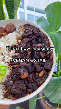 Vegan food, vegan recipes, meals, dinner, dinner prep, dinner preparation, vegan oxtails, oxtails, back to school, fall 2022, college 2022, meal prep, meal preparation, food inspo, food inspiration, good eats, vegan dinner, vegan meal prep, vegan meal preparation, oxtail recipes, oxtail recipes jamaican, oxtail recipes southern, oxtail recipe, vegan oxtail recipe, vegan oxtail recipes