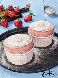 This Strawberry Souffle is a heavenly dessert with a delicate texture, that's as light as a cloud and bursting with strawberry flavor. Made from fresh strawberries, eggs, sugar, and a touch of magic, this sweet sensation is a symphony of flavors and textures.