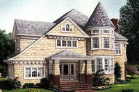 Craftsman Style House Plan - 4 Beds 4.5 Baths 3809 Sq/Ft Plan #410-3581 - Houseplans.com