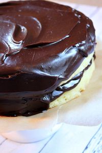 The most perfect smooth and shiny and delicious Chocolate Frosting #Recipe for cakes and cupcakes.