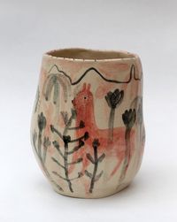 Alex Sickling hand-painted ceramics.