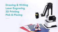 Robotic Arm, Robotic, Robot Arm, 3D Printing, Laser Engraver, Robotic drawer, Maker Arm, actuator arm