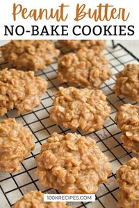 Peanut butter no-bake oatmeal cookies are the best dessert solution. They are ready in no time, and all the ingredients are pantry staples. Soft, nutty, with a subtle vanilla aroma – they will surely satisfy your sweet tooth! For more cookies, check out our Soft Almond Pillow Cookies & Soft And Chewy Oatmeal Chocolate Chip Cookies!