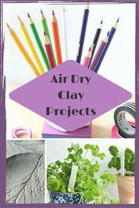 Air dry clay is a great medium for small crafting projects. Here are some cool DIY ideas to put it to use.