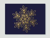 Single Line Snowflake SVG BUNDLE Foil Quill Christmas SVG Hand Drawn Dxf - Etsy