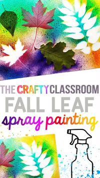 Difficulty: Easy     Supplies  • Paint  • Water  • Spray bottle  • Paper  • Leaves