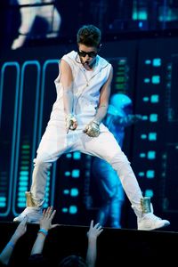 Performing live at the ”Believe Tour” at the Target Center in Minneapolis, Minnesota - USA