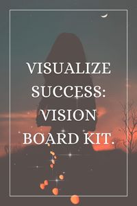 Create your vision board to get your life together! Embrace a happy lifestyle with all the just girly things and start manifesting your dreams ✨ #VisionBoard #HappyLifestyle #JustGirlyThings